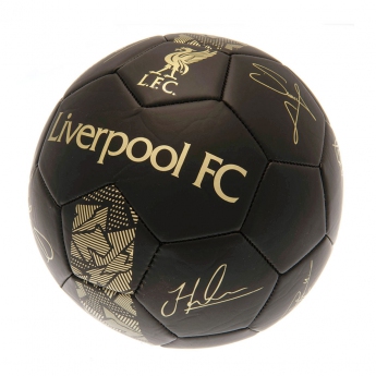 Liverpool mini futbolówka Skill Ball Signature Gold PH size 1