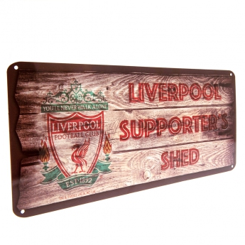 Liverpool tablica na ścianę Shed Sign