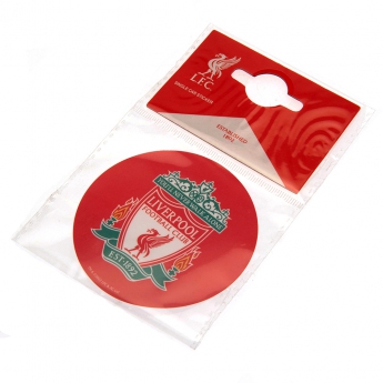 Liverpool naklejka Single Car Sticker CR