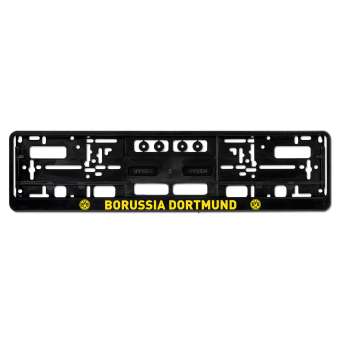 Borusia Dortmund rama tablicy rejestracyjnej balck