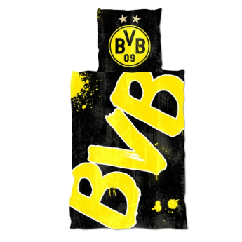 Borusia Dortmund pościel na jedno łóżko Glow