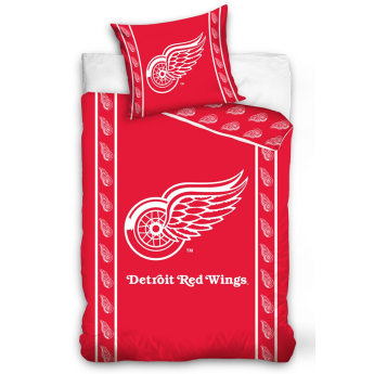 Detroit Red Wings pościel na jedno łóżko TIP Stripes