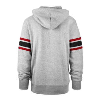 Chicago Blackhawks męska bluza z kapturem Double Block ’47 Sleeve Stripe Hood