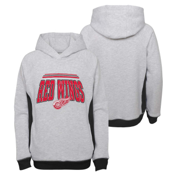 Detroit Red Wings dziecięca bluza z kapturem power play raglan pullover