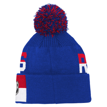 New York Rangers czapka zimowa dziecięca Faceoff Jacquard Knit