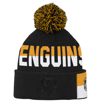 Pittsburgh Penguins czapka zimowa dziecięca Faceoff Jacquard Knit