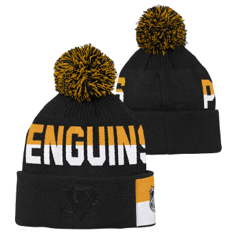 Pittsburgh Penguins czapka zimowa dziecięca Faceoff Jacquard Knit