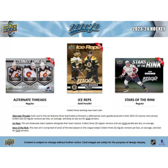 NHL pudełka karty hokejowe NHL 2023-24 Upper Deck MVP Hockey Hobby Box