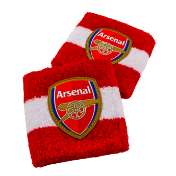 Arsenal frotki 2 pack red with white Wristbands