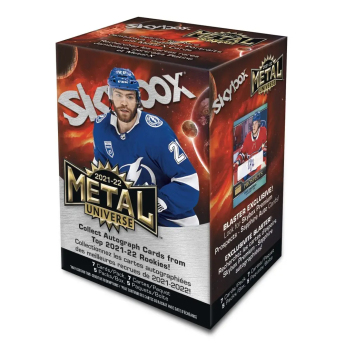 NHL pudełka karty hokejowe NHL 2021-22 Upper Deck Skybox Metal Universe Blaster Box
