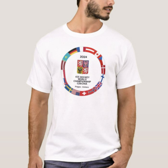 Reprezentacje hokejowe koszulka męska Ice Hockey World Championship Czechia MS 2024 White