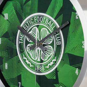 FC Celtic zegar ścienny Geo Metal Wall Clock