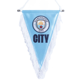 Manchester City flaga Triangular Mini Pennant