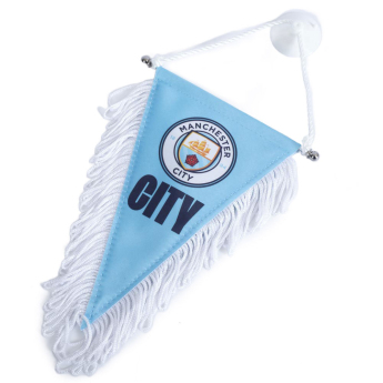 Manchester City flaga Triangular Mini Pennant