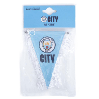 Manchester City flaga Triangular Mini Pennant