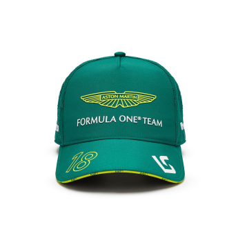 Aston Martin dziecięca czapka baseballowa Lance Stroll green F1 Team 2024