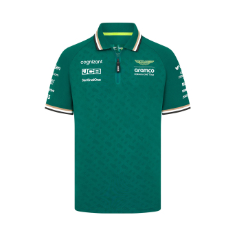 Aston Martin męska koszulka polo green F1 Team 2024