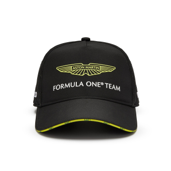 Aston Martin czapka baseballówka black F1 Team 2024