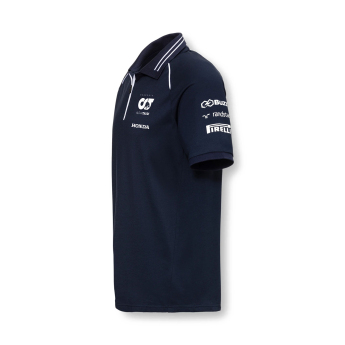 AlphaTauri męska koszulka polo blue F1 Team 2024