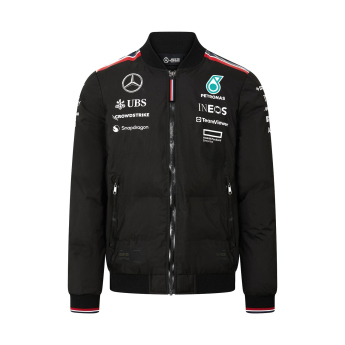Mercedes AMG Petronas kurtka męska Winter black F1 Team 2024