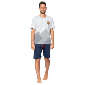 Pyžamo BARCELONA FC Short grey