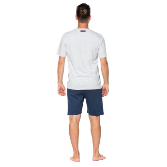 Barcelona piżama męska Short grey