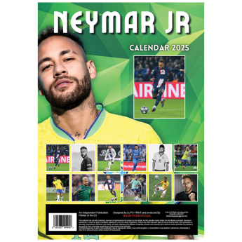 Neymar Jr kalendarz not official NEYMAR 2025