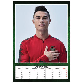 Cristiano Ronaldo kalendarz not official CRISTIANO RONALDO 2025