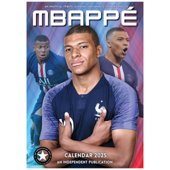Kylian Mbappé kalendarz not official KYLIAN MBAPPÉ 2025