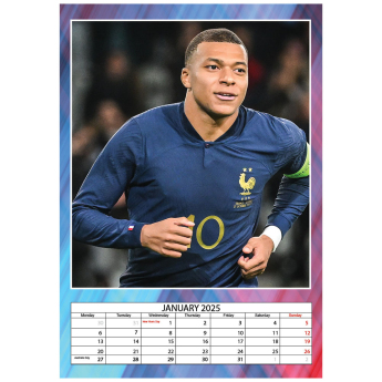 Kylian Mbappé kalendarz not official KYLIAN MBAPPÉ 2025