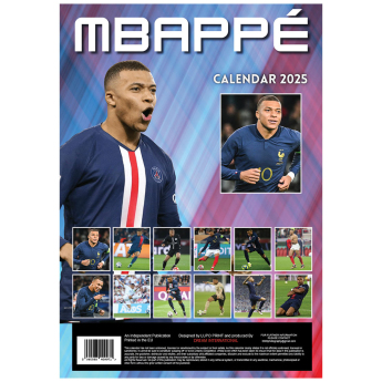 Kylian Mbappé kalendarz not official KYLIAN MBAPPÉ 2025