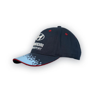 Hyundai Motorsport dziecięca czapka baseballowa Driver navy 2024
