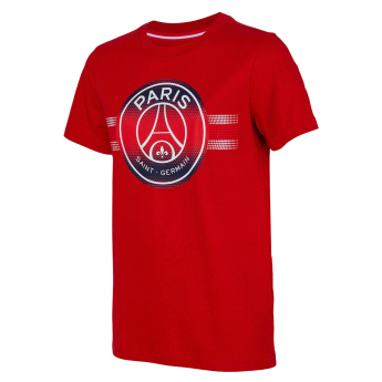 Paris Saint Germain koszulka dziecięca Stripe Logo red