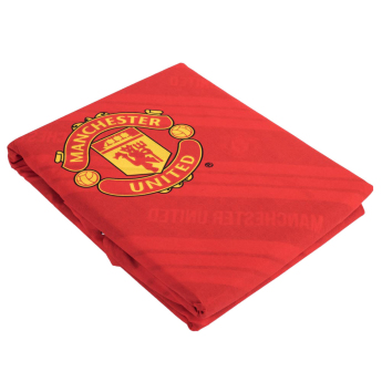 Manchester United pościel na jedno łóżko Core Stripe Single Duvet Set