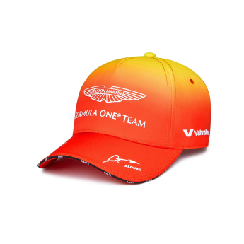 Aston Martin czapka baseballówka Barcelona Fernando Alonso F1 Team 2024
