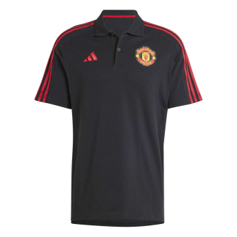 Manchester United męska koszulka polo black