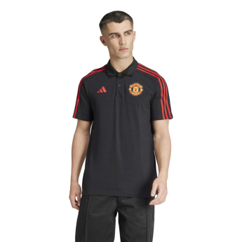 Manchester United męska koszulka polo black