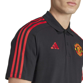 Manchester United męska koszulka polo black