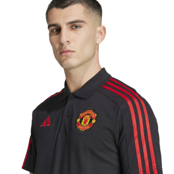 Manchester United męska koszulka polo black