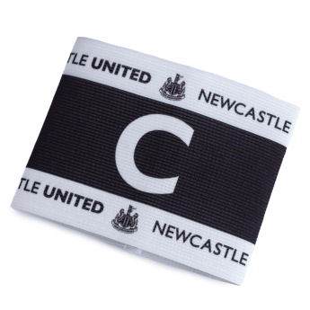 Newcastle United opaska kapitana Black and white