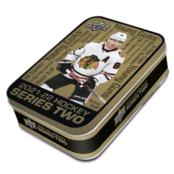 NHL pudełka karty hokejowe NHL 2021-22 Upper Deck Series 2 Tin Box