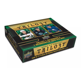 NHL pudełka karty hokejowe NHL 2022-23 Upper Deck Trilogy Hobby Box