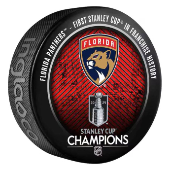 Florida Panthers krążek 2024 Stanley Cup Champions Roster Souvenir Collector Puck