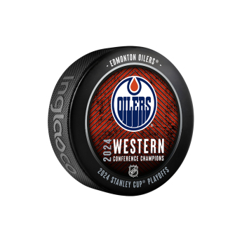 Edmonton Oilers krążek 2024 Stanley Cup Western Conference Champions Souvenir Collector