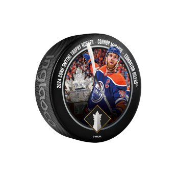 Edmonton Oilers krążek 2024 Conn Smythe Trophy Connor McDavid Edmonton Oilers Souvenir Collectors Puck