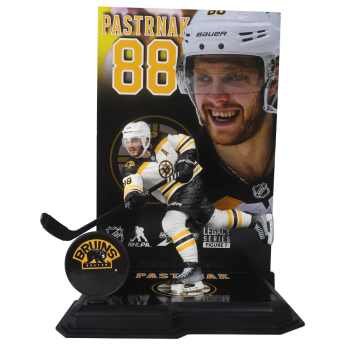 Boston Bruins figurka David Pastrnak #88 Away Jersey SportsPicks