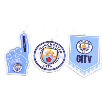 Manchester City zapach do samochodu Three pack