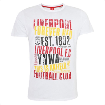 Liverpool koszulka męska Word Chop Tee