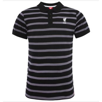 Liverpool męska koszulka polo Stripe black