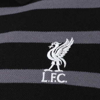 Liverpool męska koszulka polo Stripe black